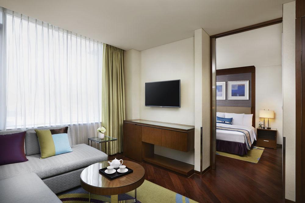 Hotel Courtyard By Marriott Seoul Times Square Exterior foto