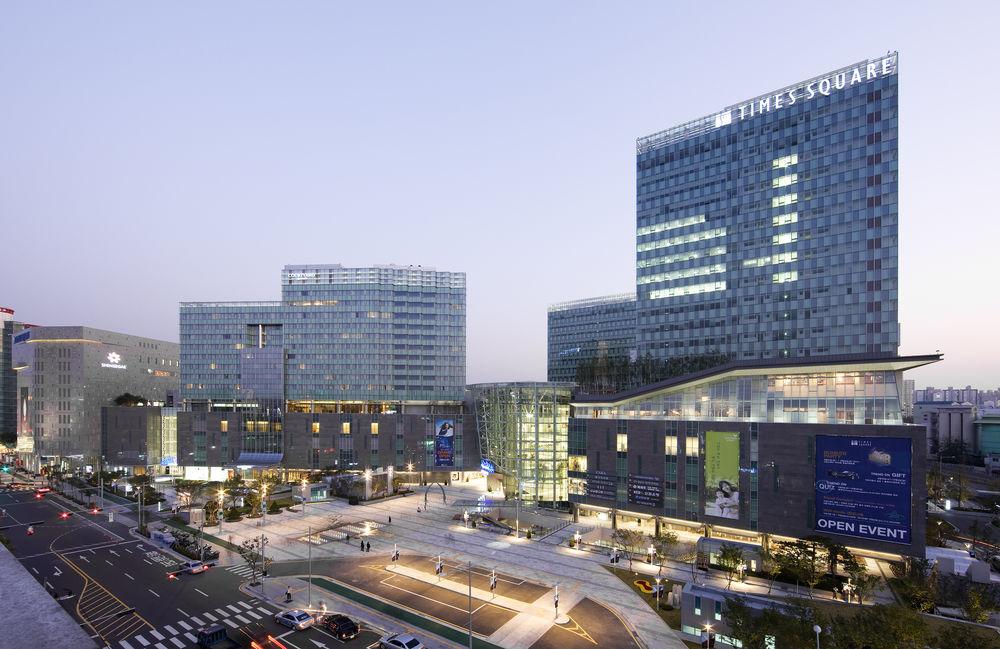 Hotel Courtyard By Marriott Seoul Times Square Exterior foto
