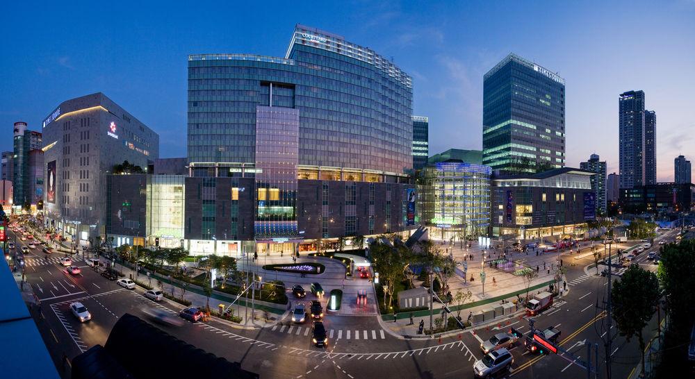 Hotel Courtyard By Marriott Seoul Times Square Exterior foto
