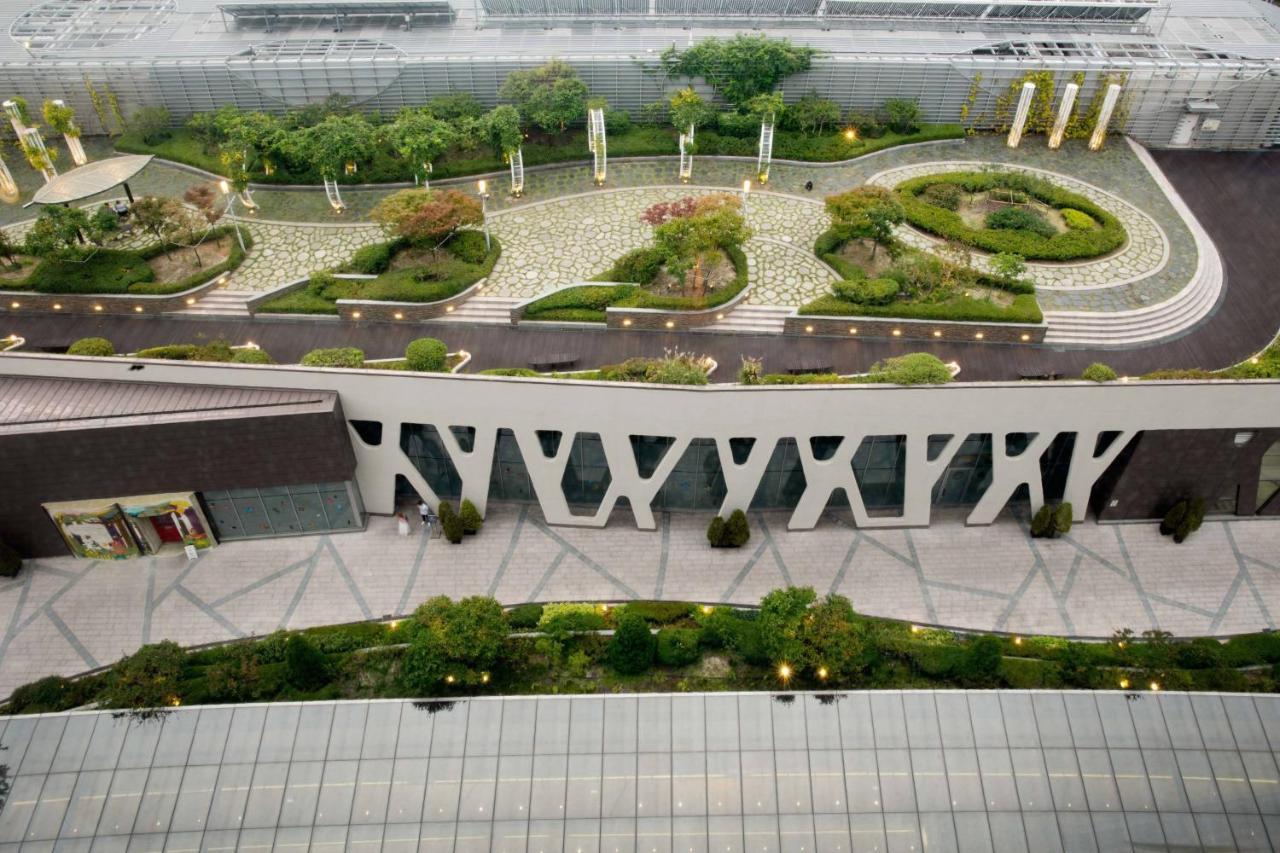 Hotel Courtyard By Marriott Seoul Times Square Exterior foto