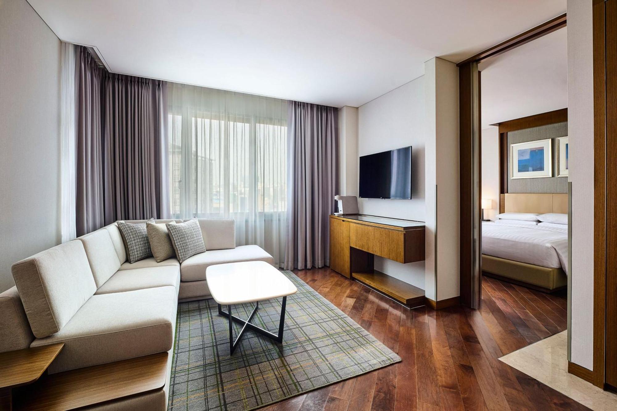 Hotel Courtyard By Marriott Seoul Times Square Exterior foto