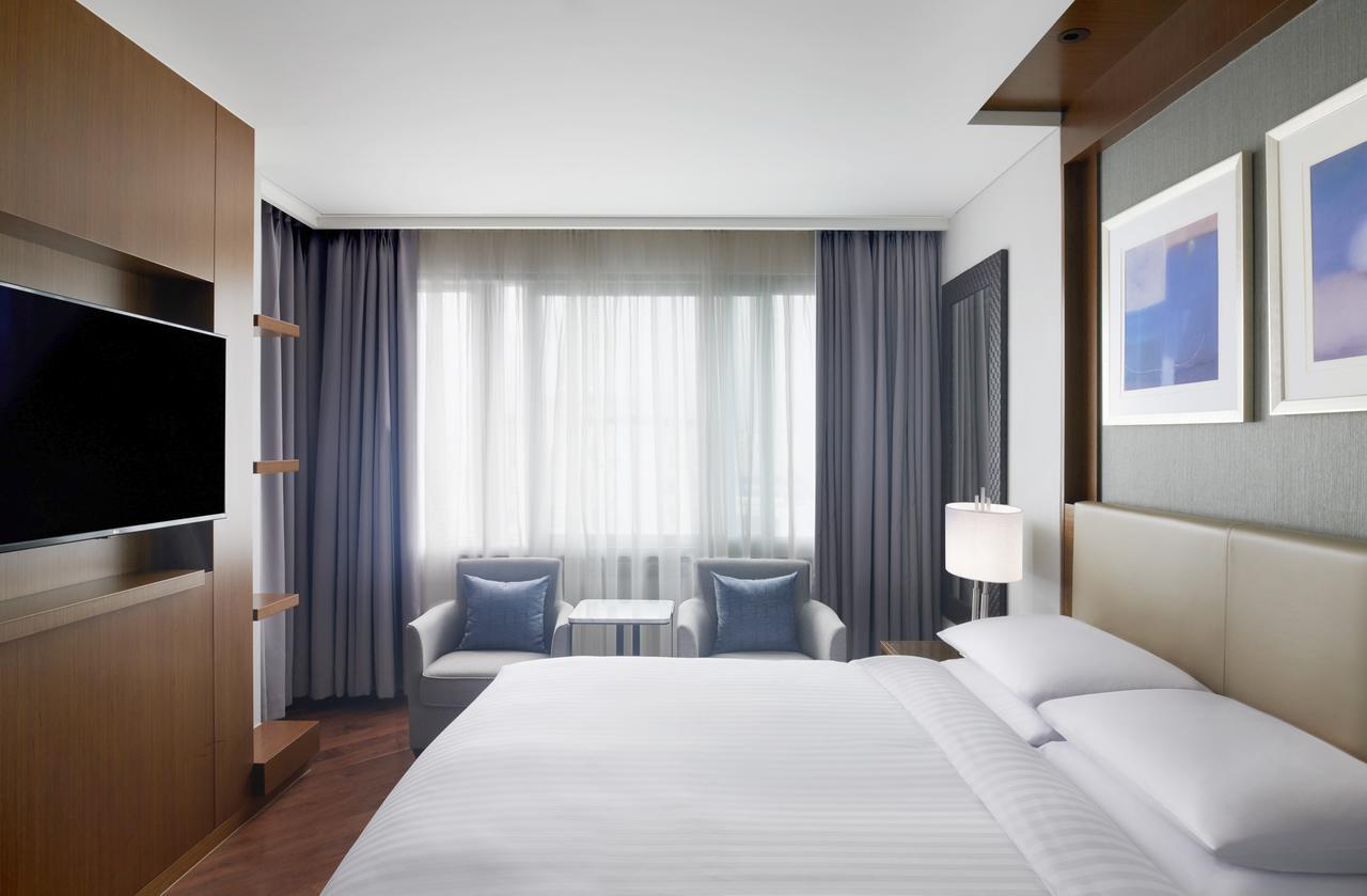 Hotel Courtyard By Marriott Seoul Times Square Exterior foto