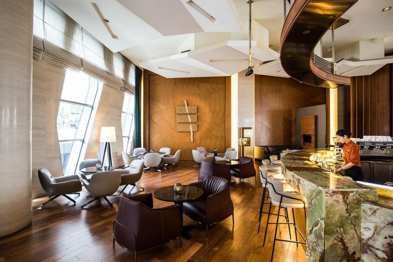 Hotel Courtyard By Marriott Seoul Times Square Exterior foto