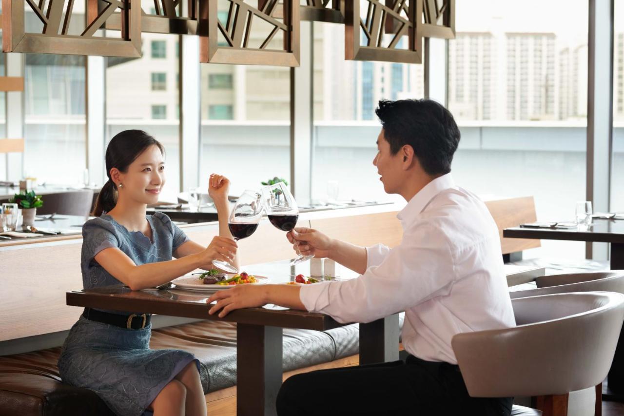 Hotel Courtyard By Marriott Seoul Times Square Exterior foto